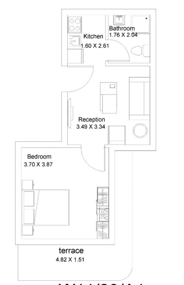 1-Bedroom Apartment