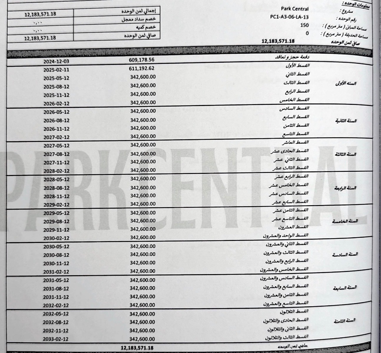 بارك سنترال 4